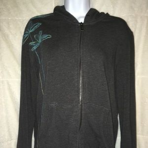 Ladies CK zip hoodie. Size L